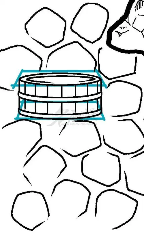 4,石板地效果不好主要是石板做得太过细碎,导致密密麻麻的很辣眼睛.