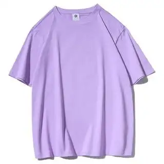 daftpunk疯庞克男女款圆领短袖t恤ra21a813浅紫色4xl