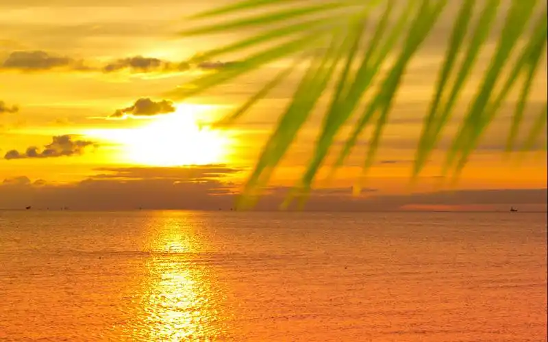 黄昏日落日出夕阳风光高清桌面壁纸