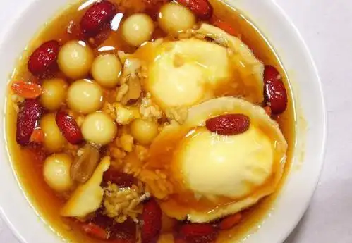 秋冬滋补的酒酿汤圆蛋