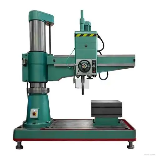 摇臂钻床是机械职业中最常用的加工设备之一.