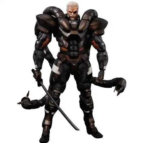 metal gear solid 2 sons of liberty play arts kai solidus snake