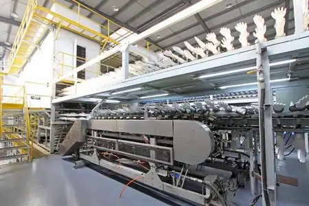 丁腈洁净室手套图片