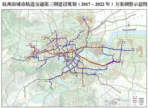 杭州地铁杭州地铁2035规划图高清