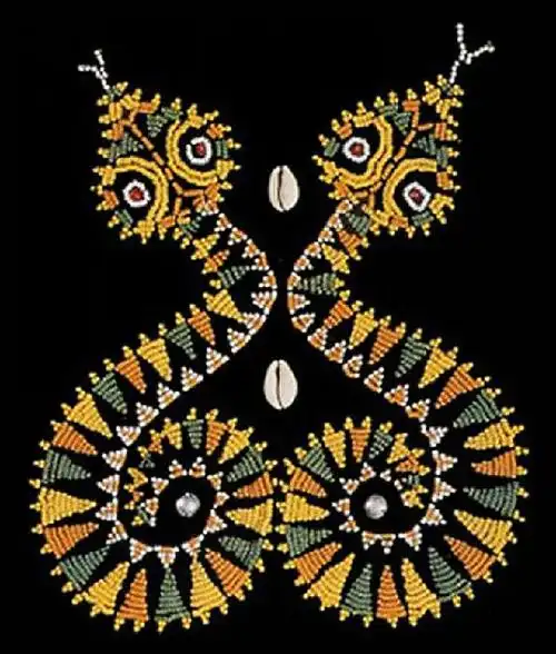 排湾贵族百步蛇图腾