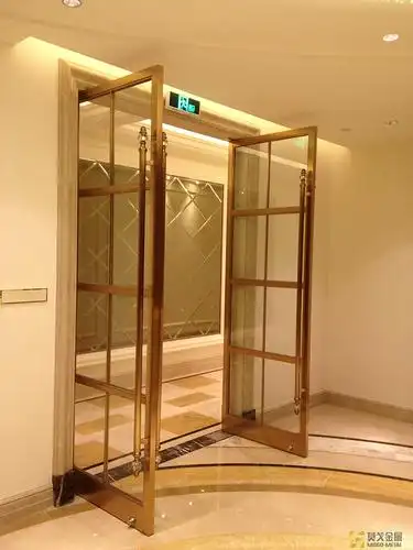 不锈钢门套 酒店不锈钢门 不锈钢包边