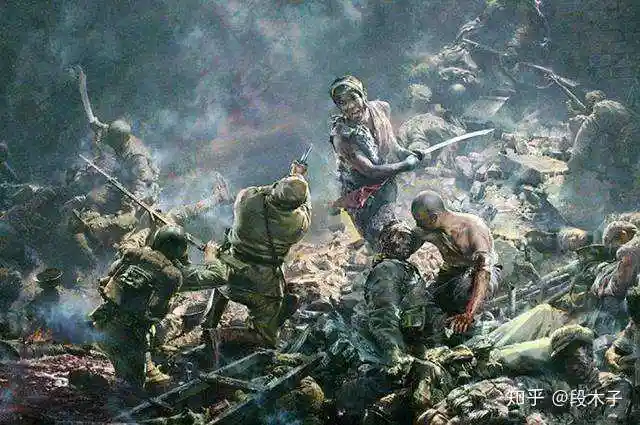 有什么描绘近代战争的震撼人心的油画