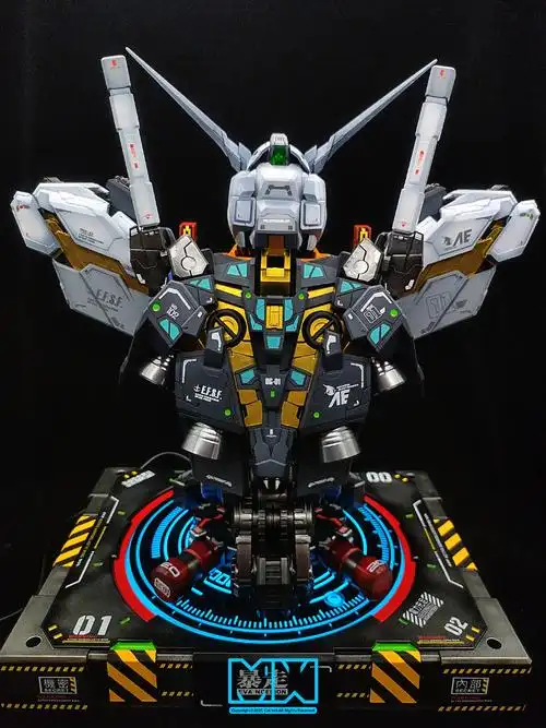 [作例]独角兽胸像 rx-78配色最终版 – 高达ae_media