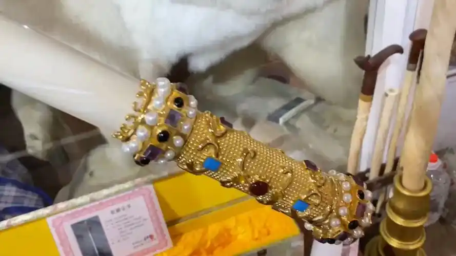 独角鲸 仿哈布斯堡王 权杖 尊贵的礼物_哔哩哔哩_bilibili