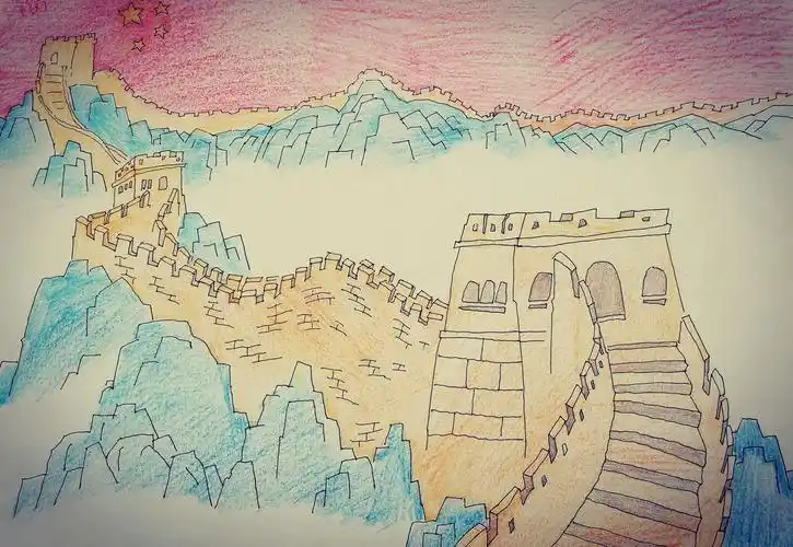 奋进前行——于都县丰田初中2021年元旦文体艺术节学生美术作品展