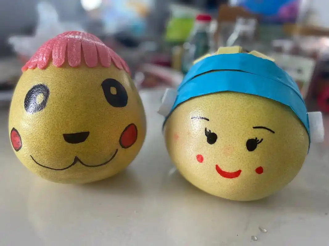 幼儿园手工 记录幼儿园第一次手工 只能说老母亲尽力了#柚子 - 抖音