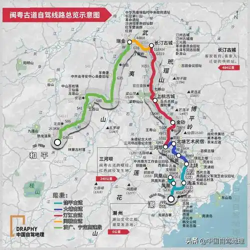 此前我们已完成 湘粤古道-西京古道 , 潇贺古道 的相关路书(戳蓝色
