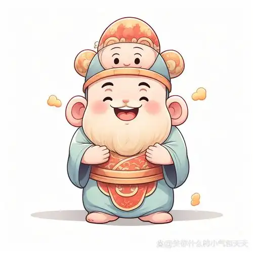 超萌财神爷卡通头像95