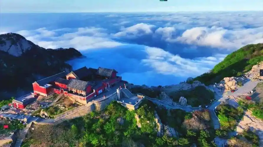 省文旅厅推介泰山云海_摄影_山东_海岸线