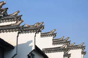 马头墙建筑景观