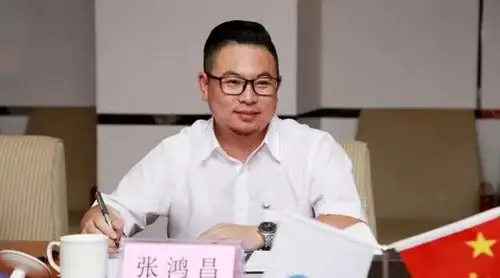 w88my优德官网副总裁张鸿昌在北京总部接待江苏淮安洪泽区考察团一行