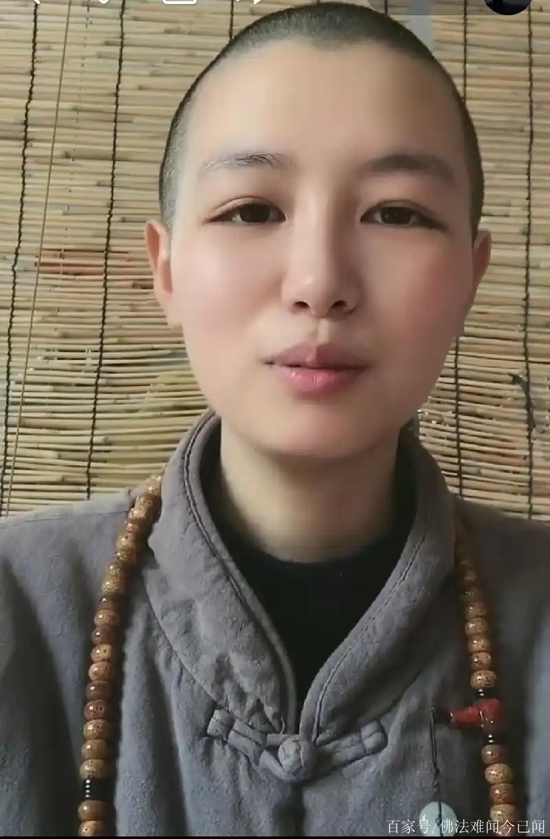 丝发断,佛缘至.中国最美女僧人的学佛之路.