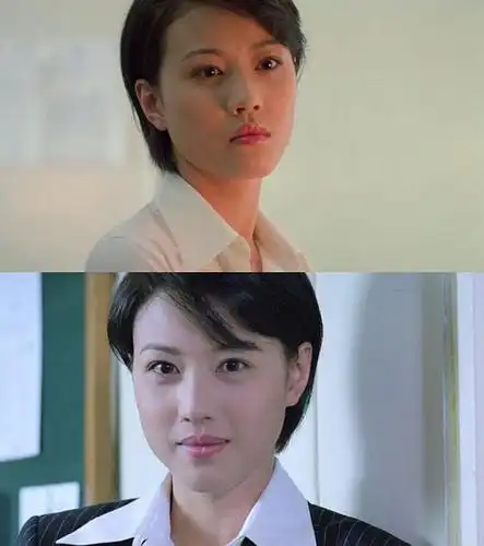 周海媚在电影追凶20年里面的短头发超美超有气质截图