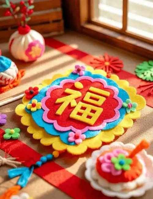 福字挂件diy教程