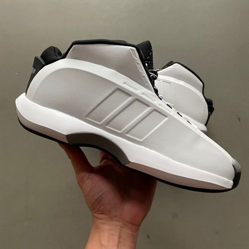 adidas/阿迪达斯 crazy1科比官方复刻白黑复古面包男篮球鞋gy3810