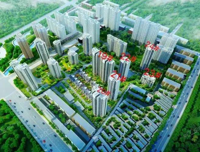 香河公园壹号鸟瞰图