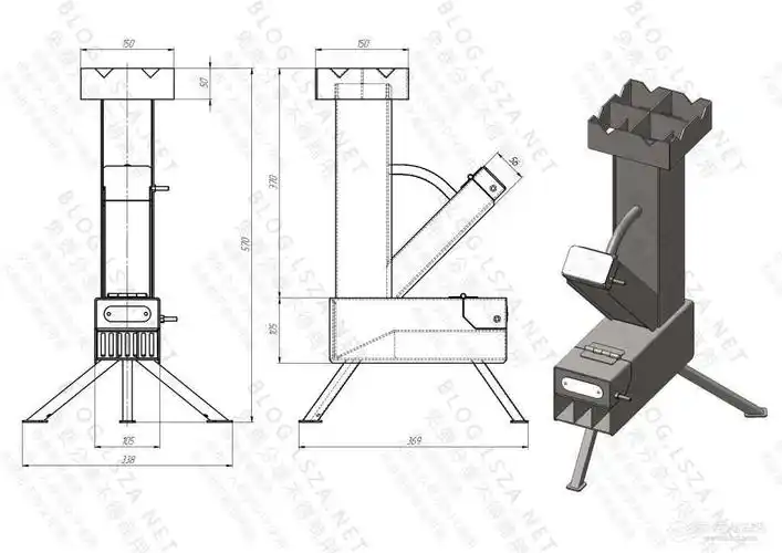 柴火炉之后出来个火箭炉