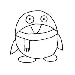 qq企鹅简笔画图片