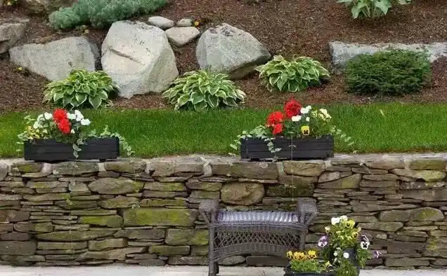 石筑小矮墙,风光无限!