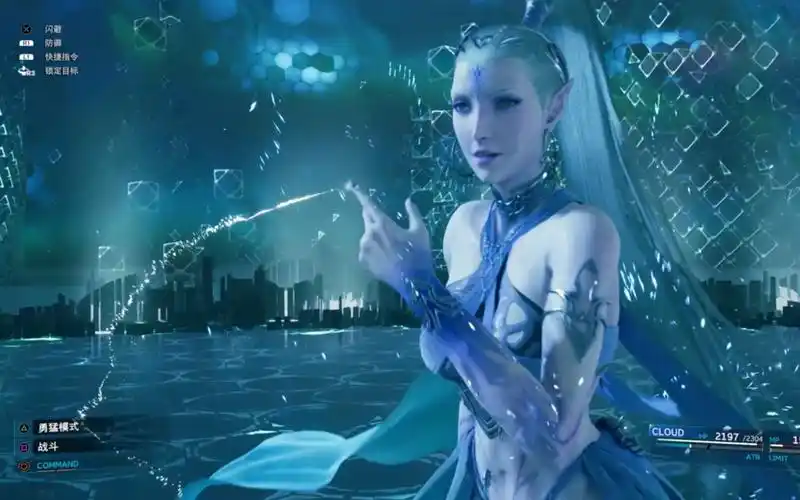 ff7re如何打希瓦手残刷脸