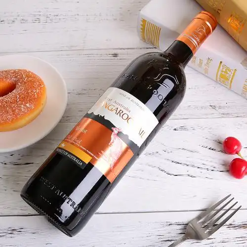 原瓶原装进口红酒澳大利亚西澳长尾袋鼠750ml美乐干红葡萄酒整箱-mc