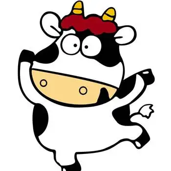 卡通小牛头像可爱图片大全