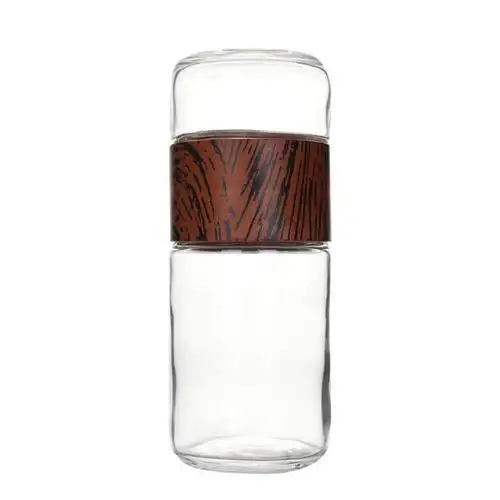 单双层茶水分离玻璃杯男女生过滤泡茶杯泡茶师旅行随手杯小巧大气一个