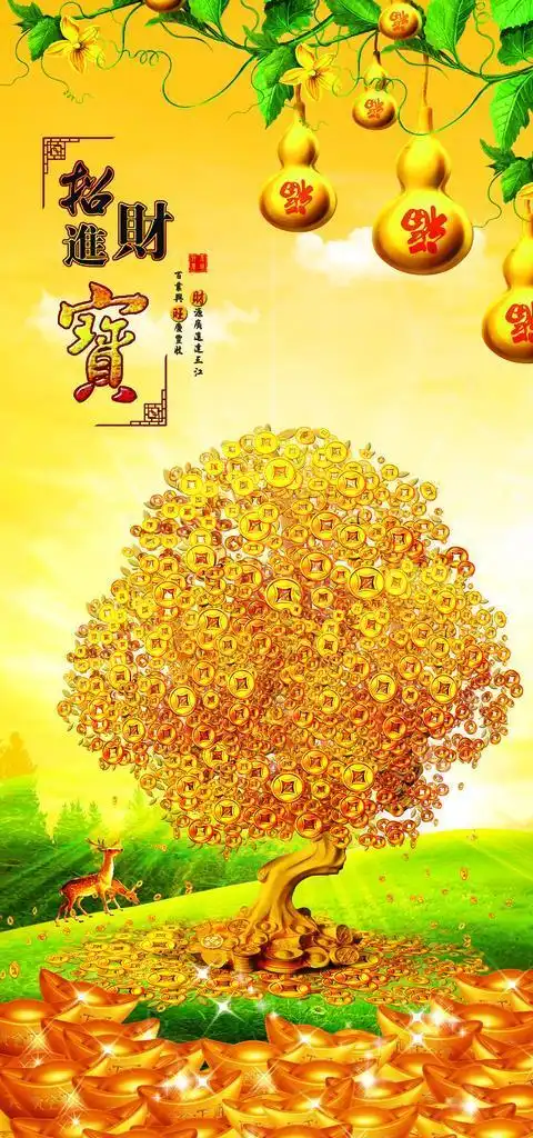 发财树肆图片