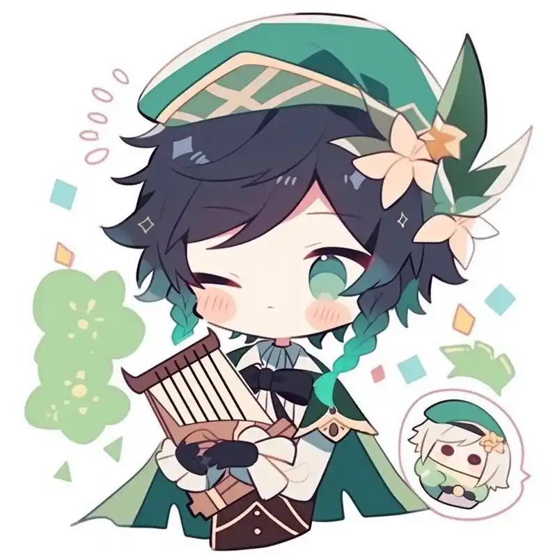 原神|超可爱的温迪 我现在会为你歌颂美好的万物万象,四季轮转,四风从