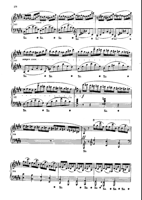 幻想即兴曲 肖邦 op 钢琴谱 简谱