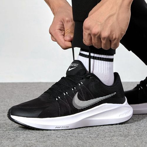 nike耐克zoom气垫鞋男鞋2021冬季新款运动鞋透气休闲鞋cw3419006