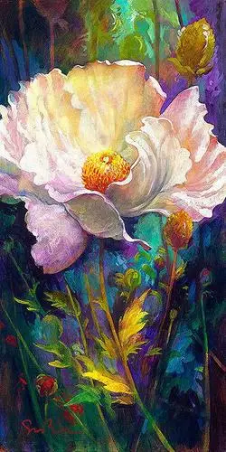 零基础油画静物素材大全合集,现代古典油画静物花卉分享2