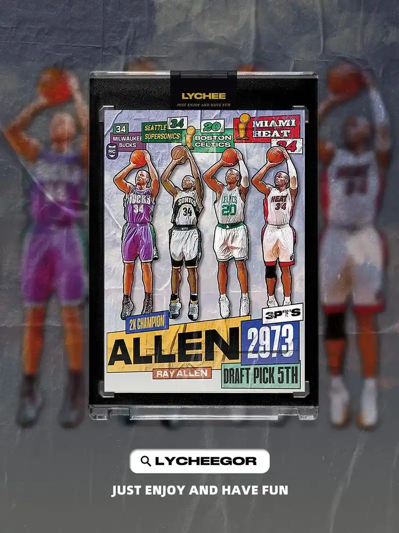 ray allen 来啦~ 选了雷阿伦4个时期的投篮选图.  - 抖音