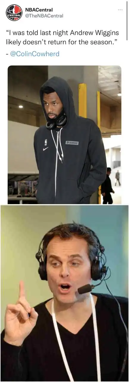 美知名篮球评论员,名嘴colin·cowherd:  "昨晚我被告知安德鲁