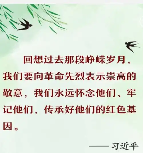 我们该纪念的不仅是                    为保护国家而牺牲的烈士