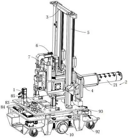 4自由度悬臂轴式agv系统