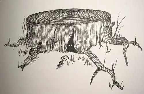 译|兔子巴比蒂和她的呱呱树桩