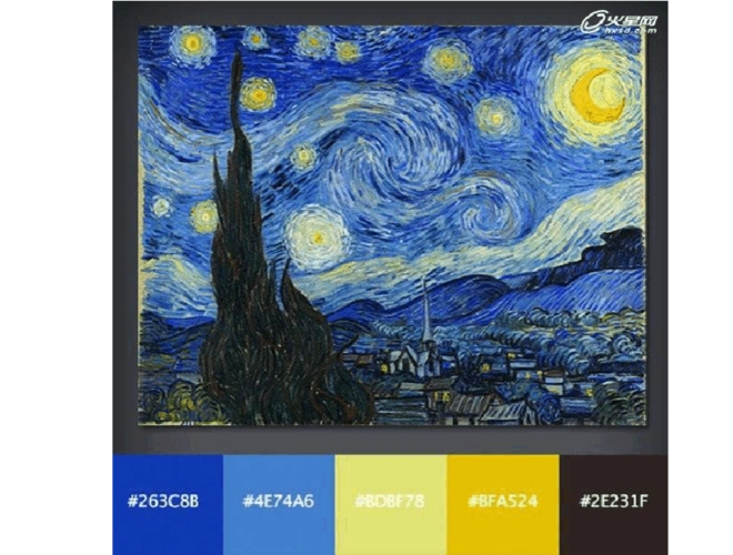 从世界名画提炼出的十种经典色调_文档下载