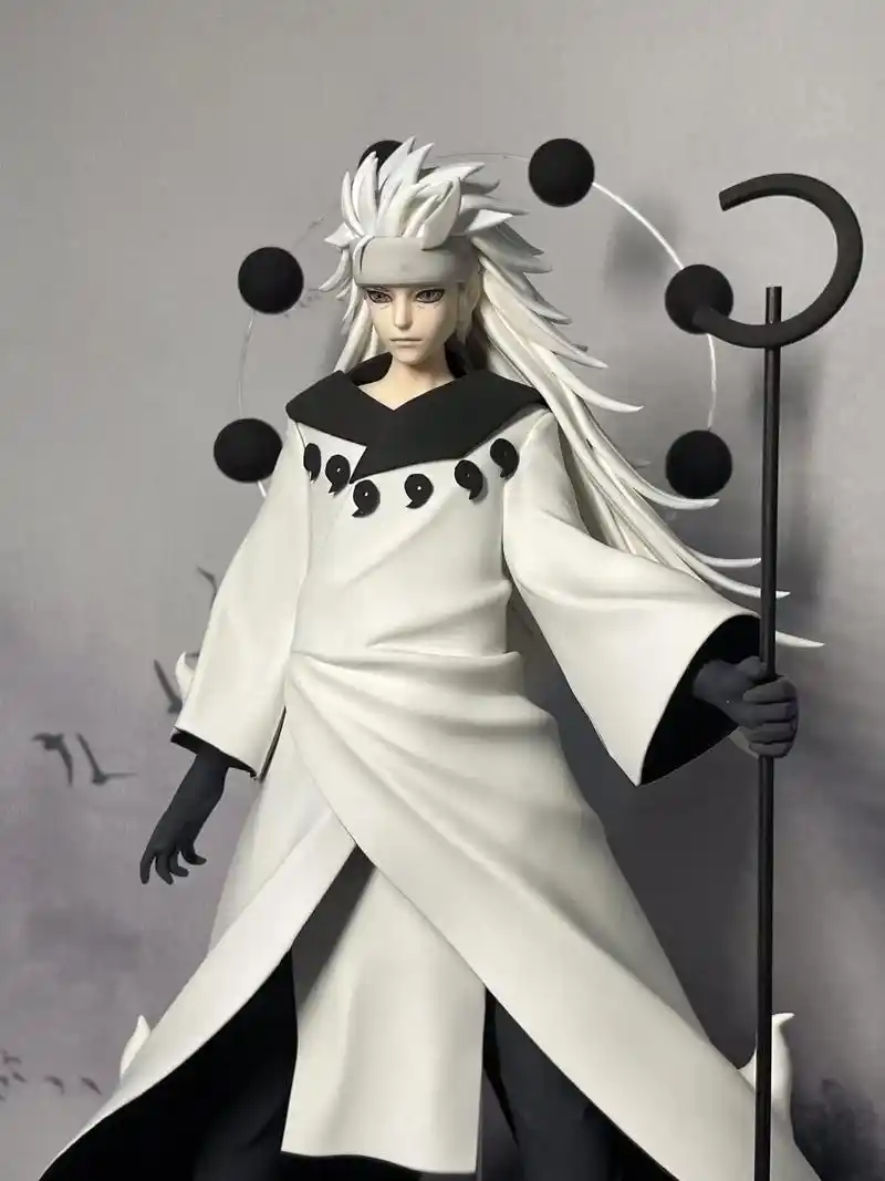 火影忍者 六道仙人 六道宇智波斑.超轻粘土制作#手办 #火影 - 抖音