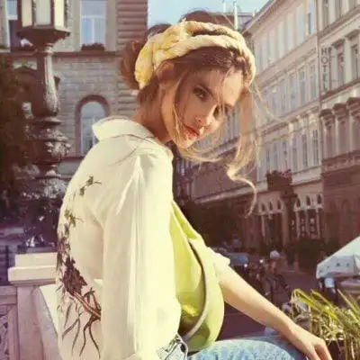 欧美英伦范女生头像