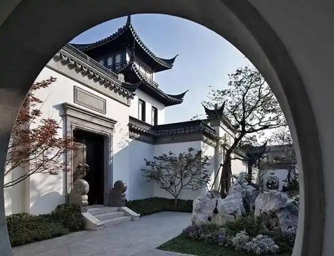 中式· 院落_庭院_中国人_院子