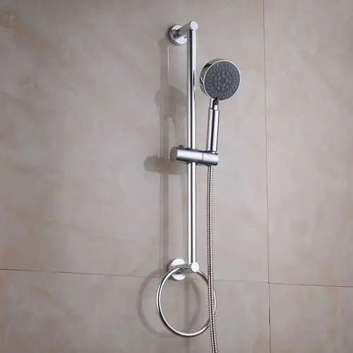 浙江温州厂家直销 太空铝花洒配件 浴室淋浴器套件 升降杆 欢迎来电