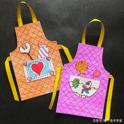 可爱的创意手工小围裙