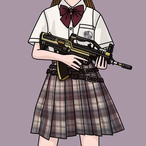 小众jk情侣手绘头像