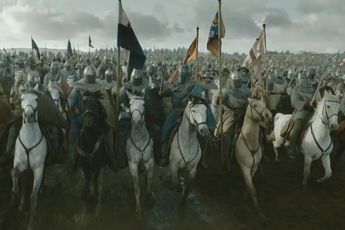 古代重骑兵冲锋的真实样子步兵战阵拦得住吗别被电影骗了